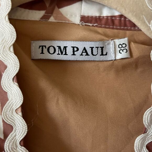 Tom Paul Size 38 Long Sleeve Dress - Picture 5 of 5